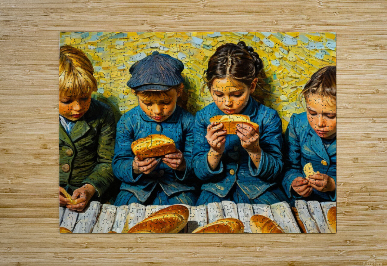 Good smell of bread Fatiya Ali Puzzle printing