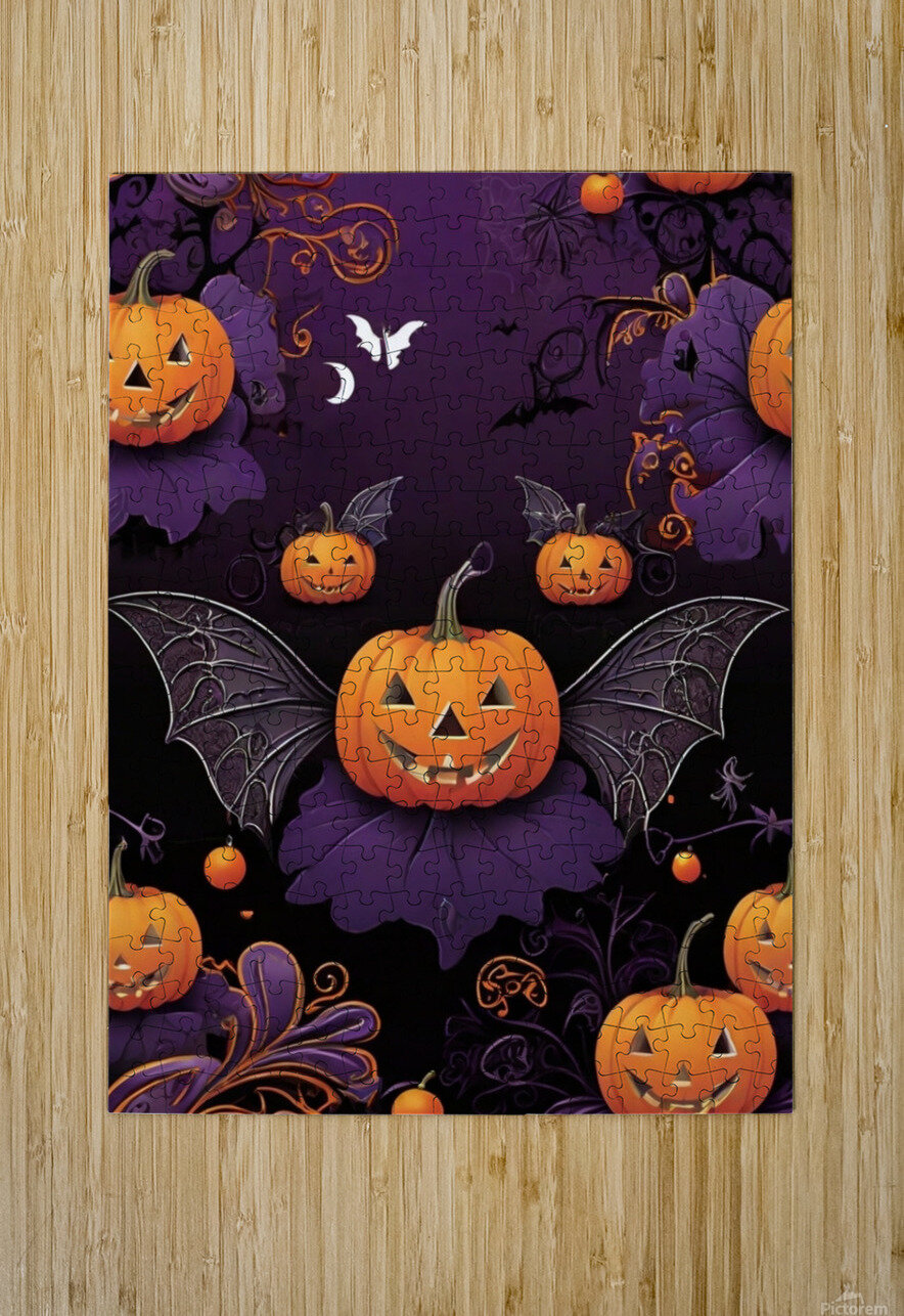 Default An enchantingly festive Halloween scene b 1716758992.121 GHANM ALYOUSEF Puzzle printing