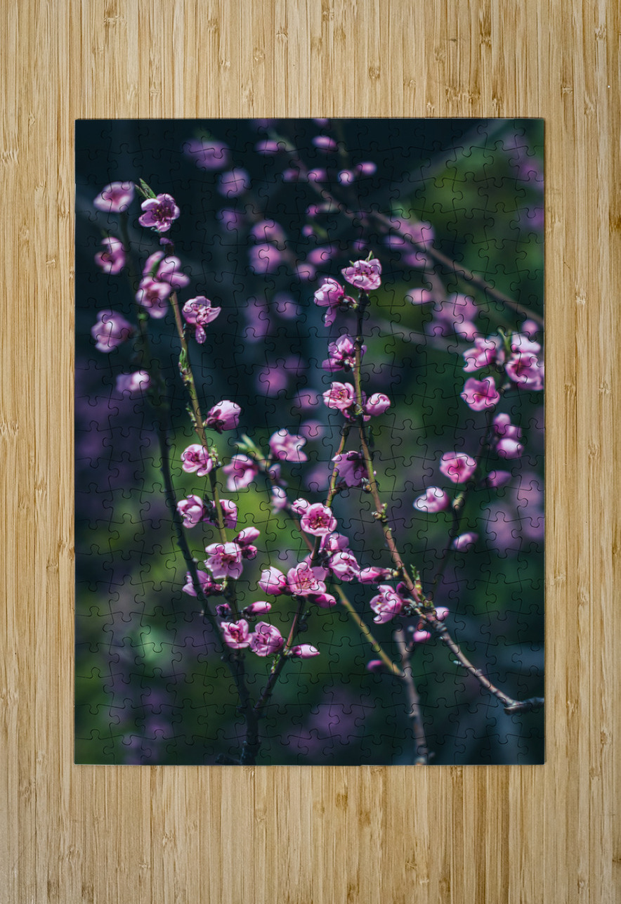 Serenity in Bloom: Meditations Among Peach Blossoms Heather Marie Clark Puzzle printing
