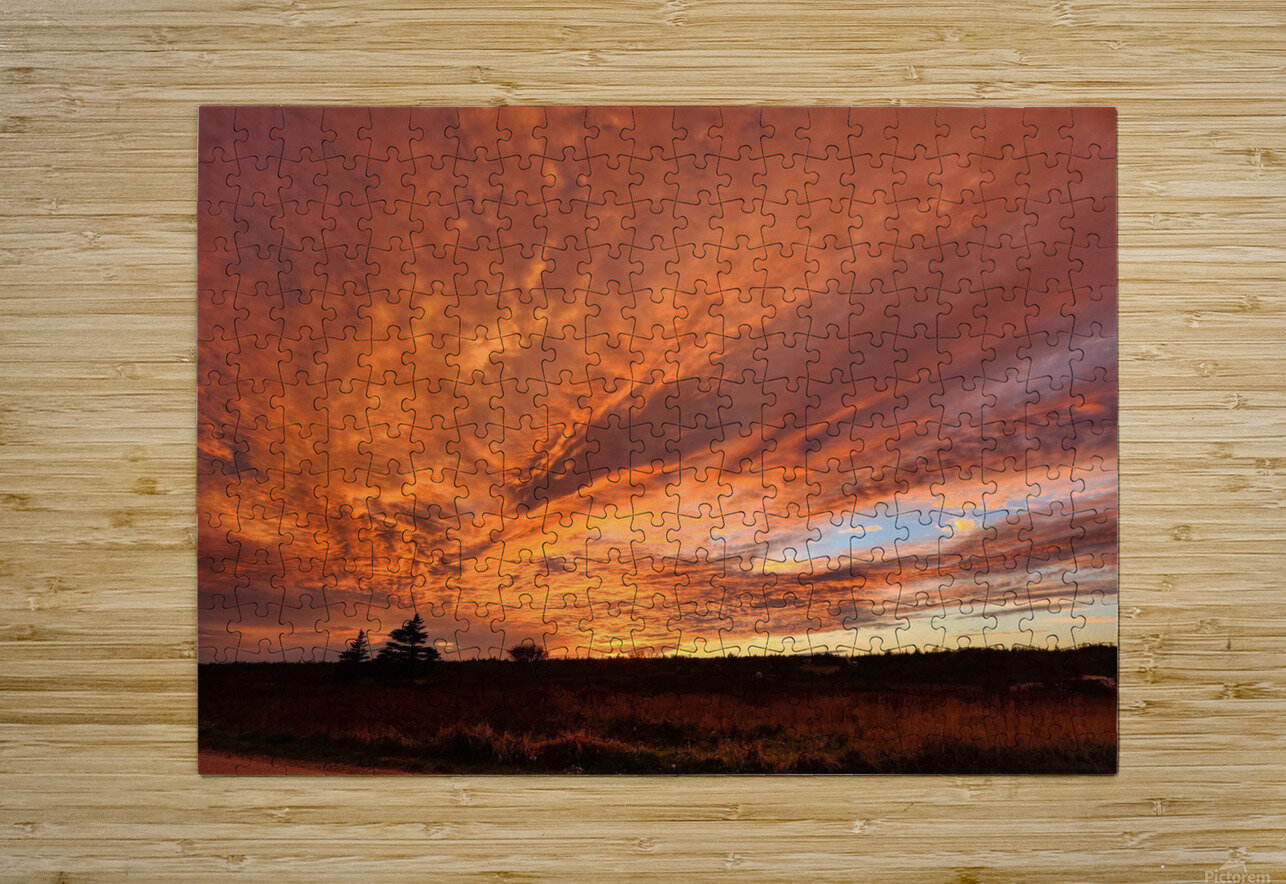 Sienna Sunset Lenscapes Laura Titus Puzzle printing