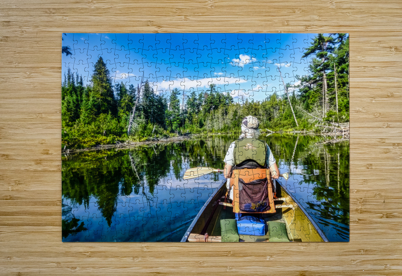 Duncan Lake MN Boundary Waters Shelia Hunt Photography Puzzle printing