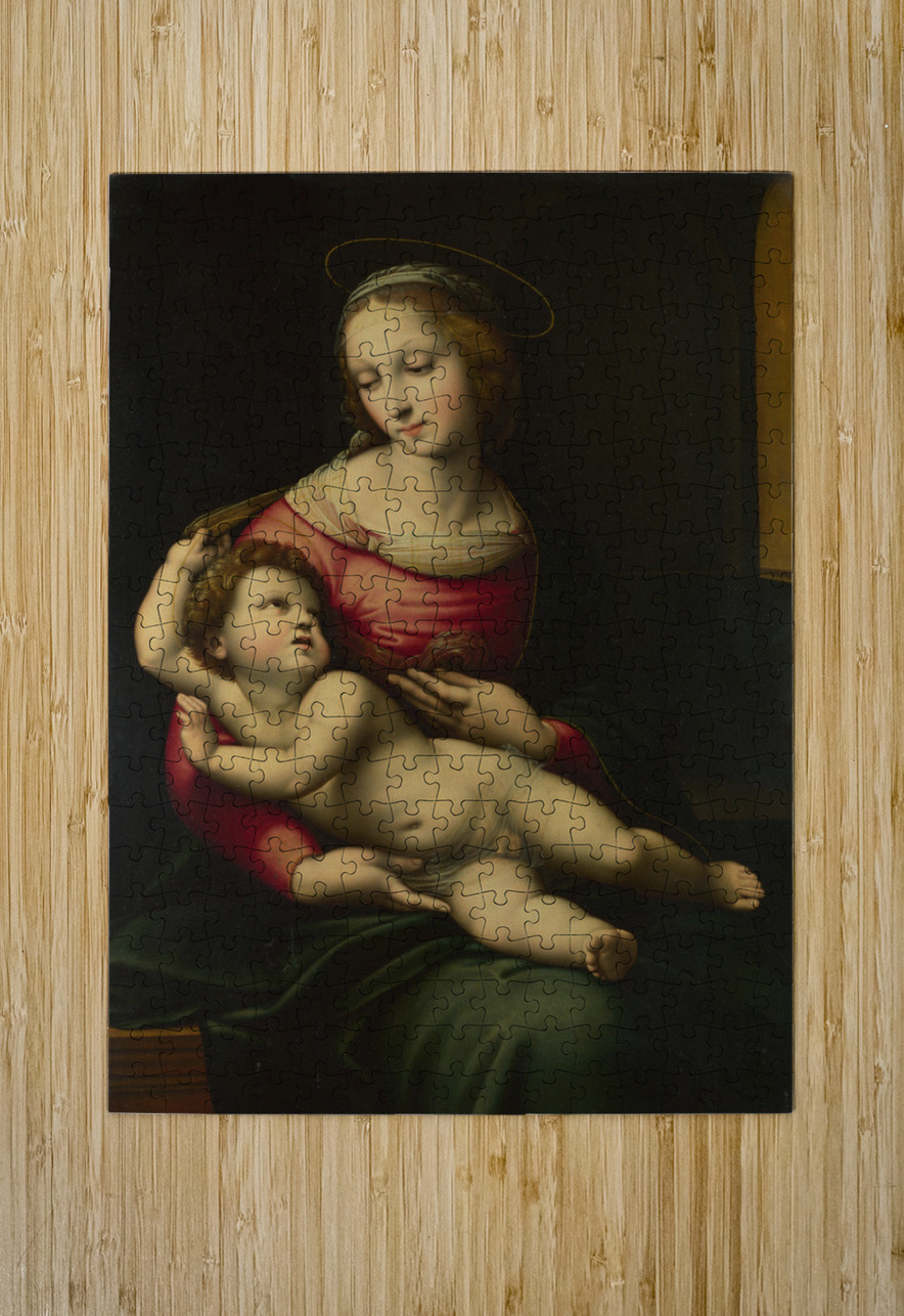 Raphael 1483 1520 The Madonna and Child 1505 TOPARTGALLERY Puzzle printing