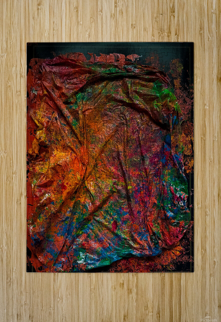 Azarij. Handmade and painted 17 Nickola Pako Puzzle printing