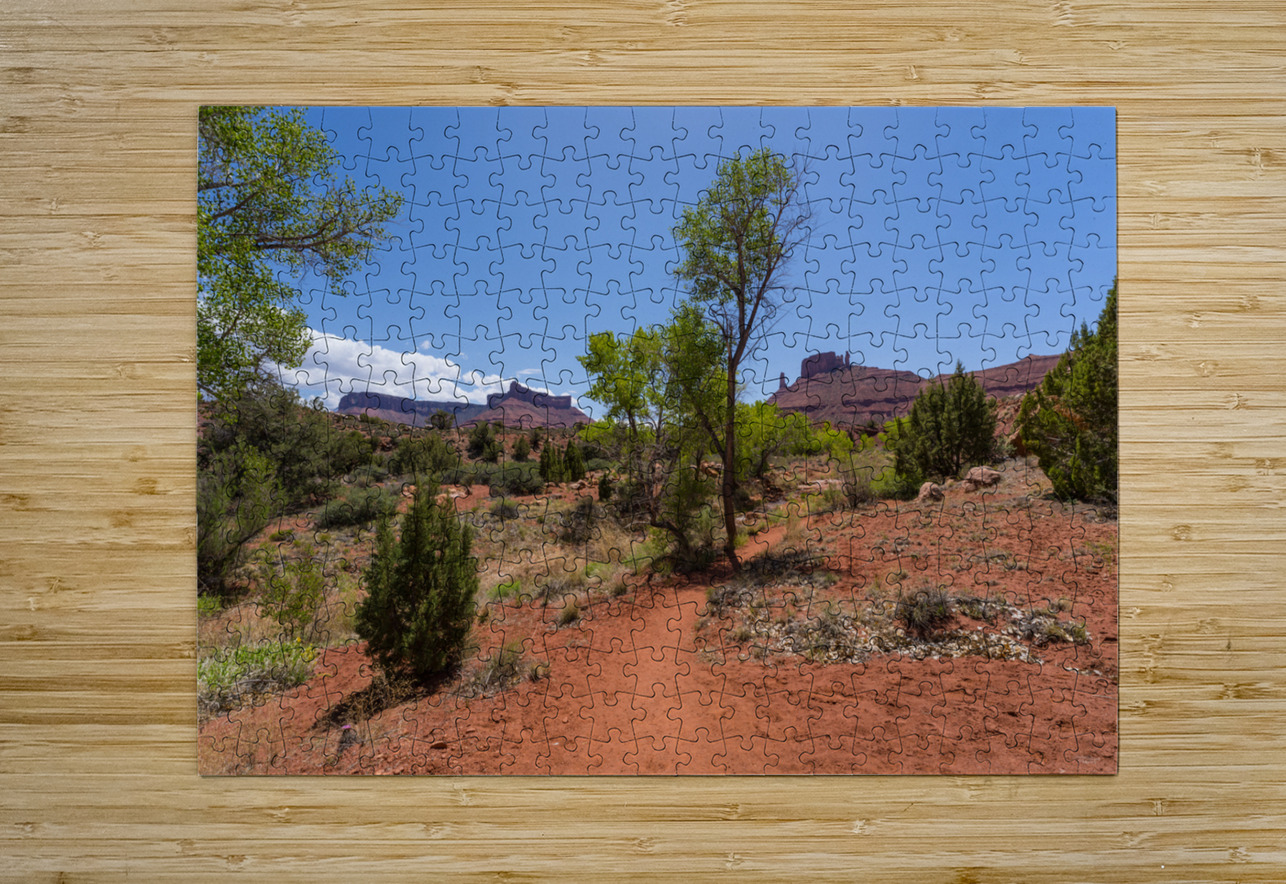 Professor Creek Utah Hiking Trail Jennifer White Puzzle printing