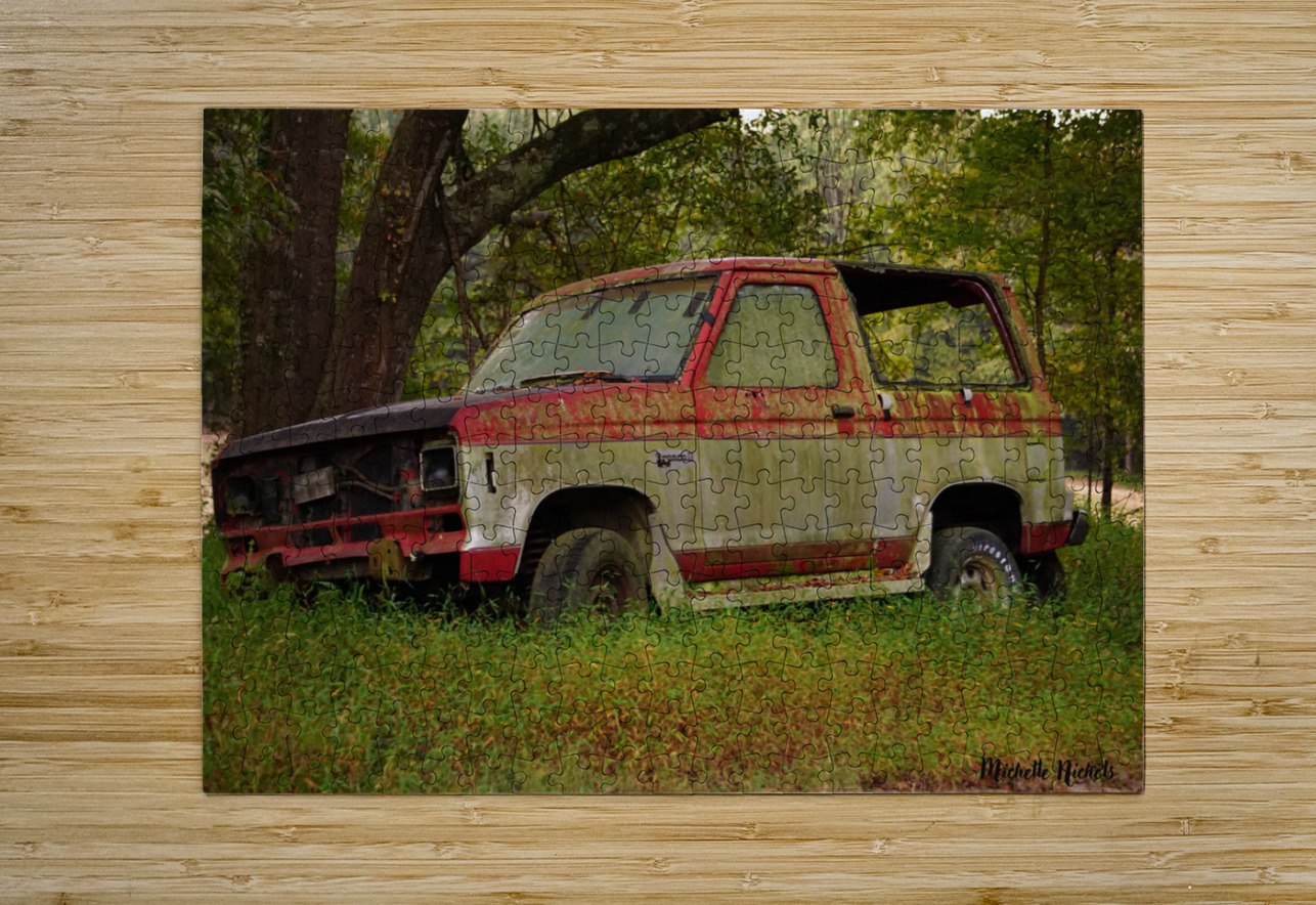 Old Bronco Michelle Nichols Puzzle printing