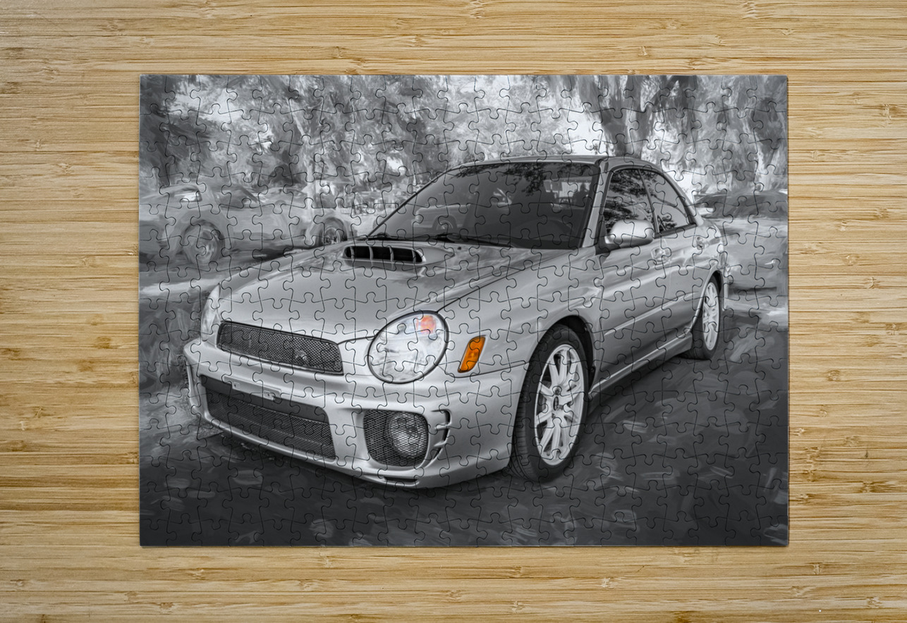 2002 Subaru Impreza WRX Sti X 8 Rich Franco Puzzle printing