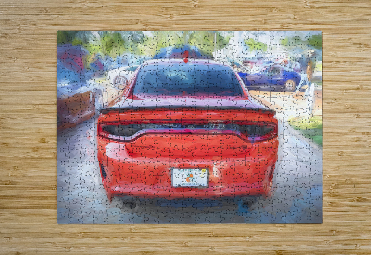 2023 Dodge Challenger SRT Hellcat Redeye X 5 Rich Franco Puzzle printing