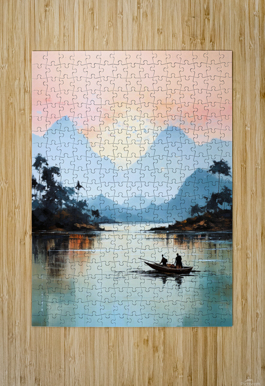 Tranquil Voyage Digiart Puzzle printing