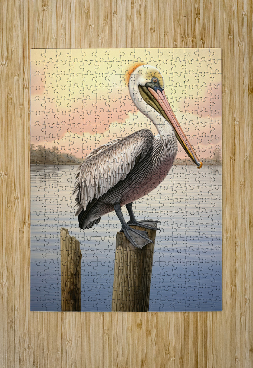 Pelican George Bloise Puzzle printing