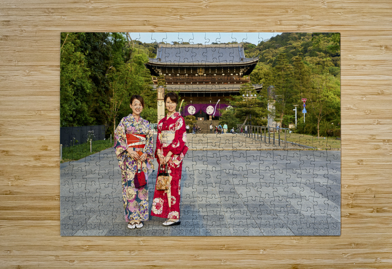 飾り絵　kimono woman Kimono / furisode / coming-of-age ceremony / - Stock
