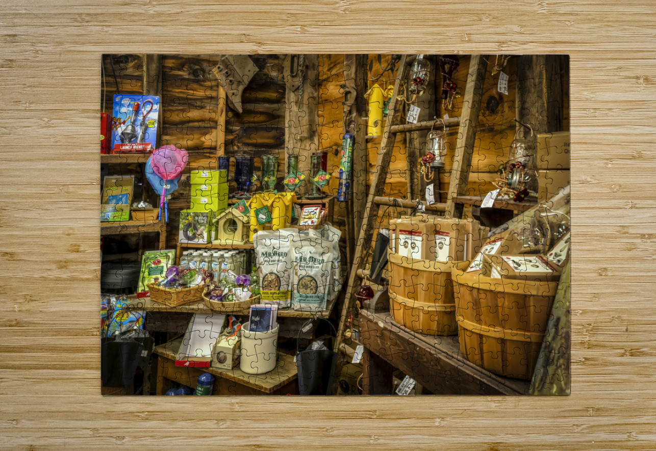 Vintage Country Store Treasures Shelia Hunt Photography Puzzle printing