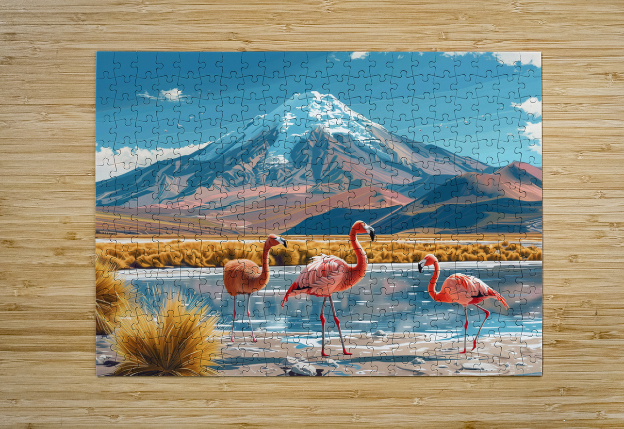 An illustration poster design Peru South Americ 6 ASAR STUDIOS Puzzle printing