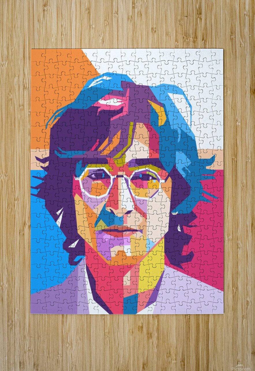 John Lennon art Hantamrata Puzzle printing