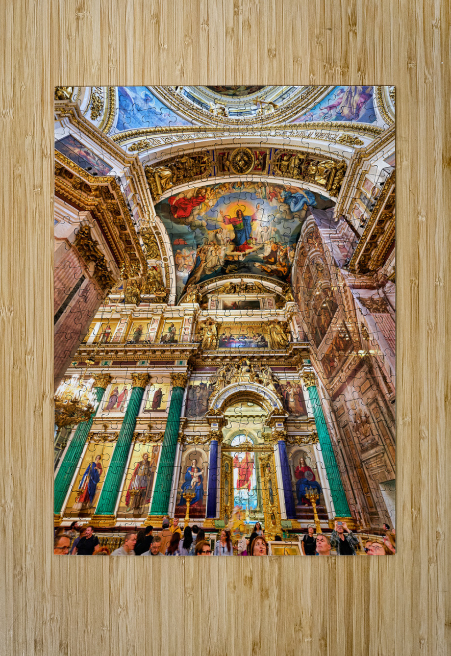 St. Petersburg Russia. St. Isaacs Cathedral Marco Brivio Puzzle printing