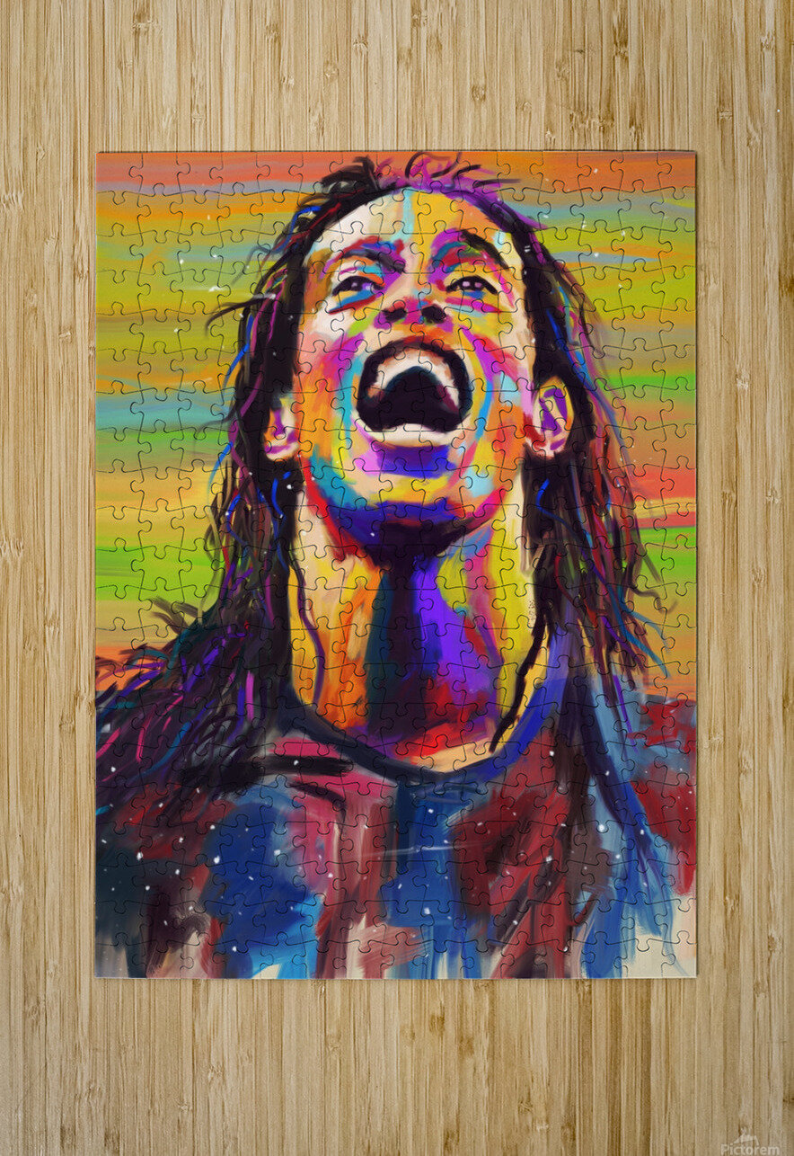 Ronaldinho art Hantamrata Puzzle printing