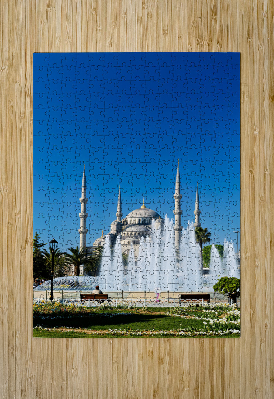 Istanbul Turkey. The Blue Mosque Marco Brivio Puzzle printing