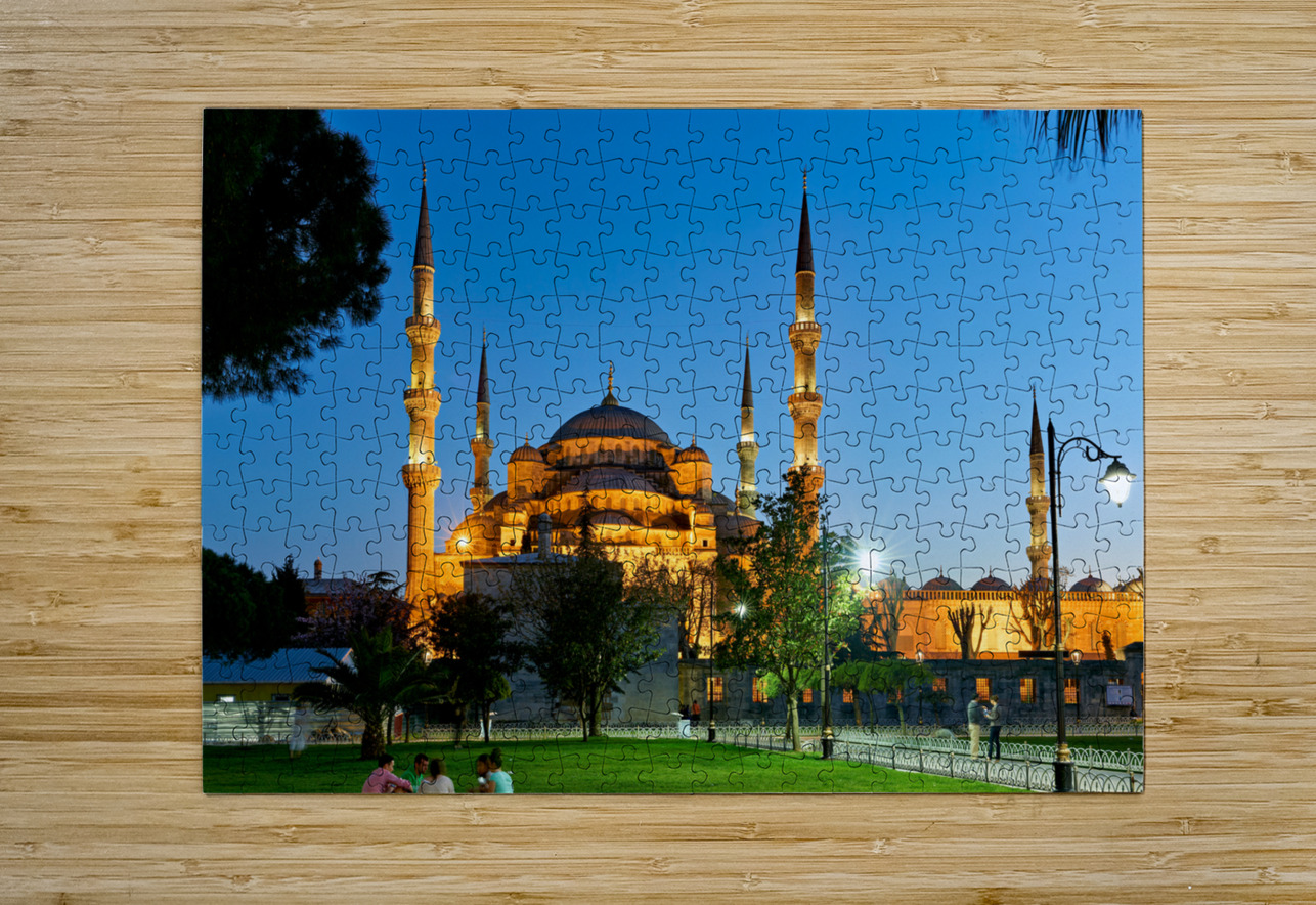 Istanbul Turkey. The Blue Mosque Marco Brivio Puzzle printing