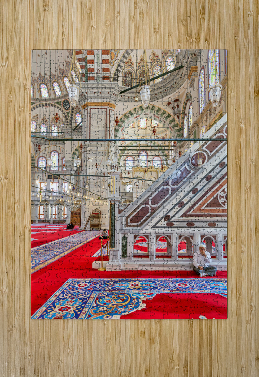 Istanbul Turkey. The Fatih Mosque Marco Brivio Puzzle printing