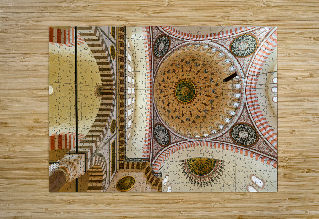 Istanbul Turkey. Süleymaniye Mosque Marco Brivio Puzzle printing