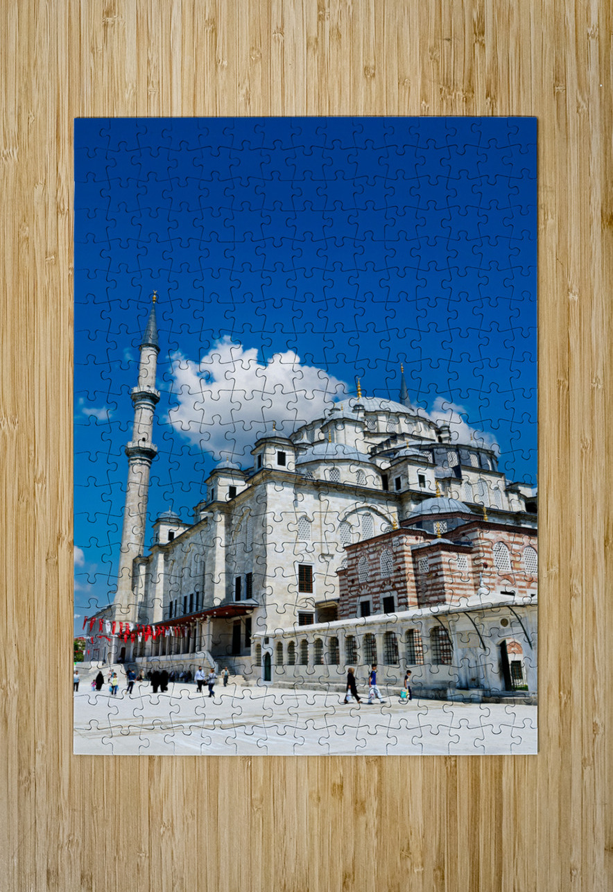 Istanbul Turkey. The Fatih Mosque Marco Brivio Puzzle printing