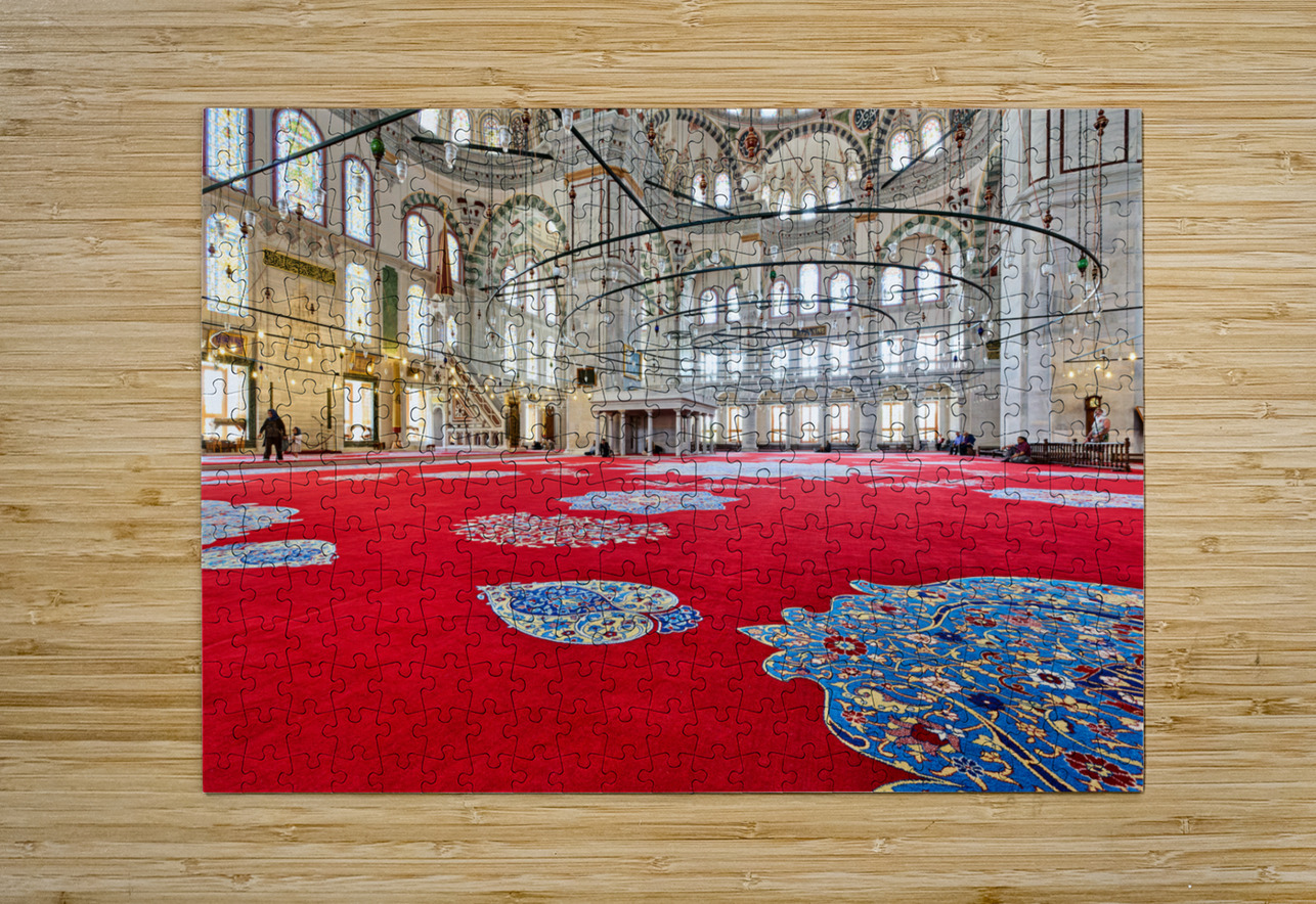 Istanbul Turkey. The Fatih Mosque Marco Brivio Puzzle printing