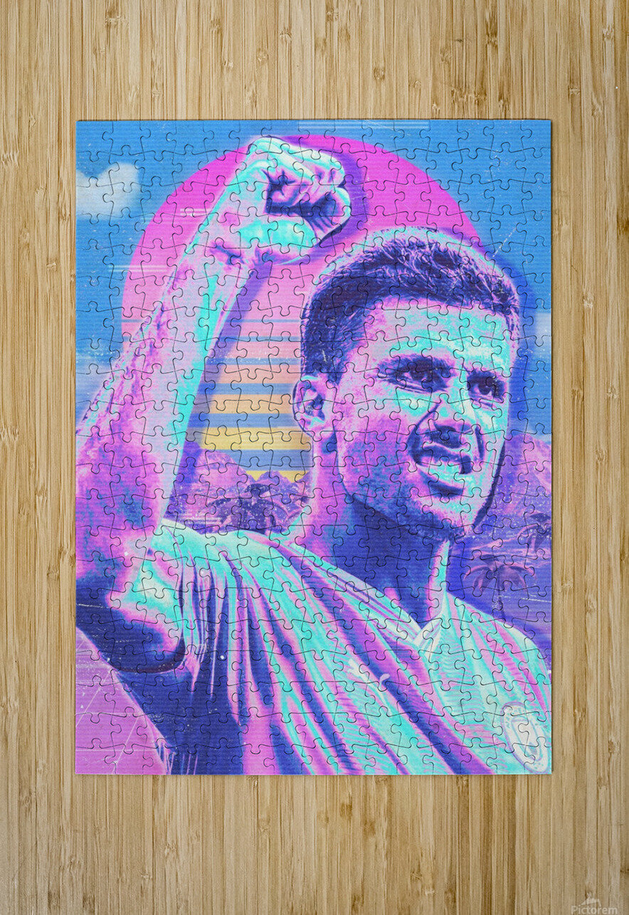 Rodri Retro Poster RabbitSagitarius Puzzle printing