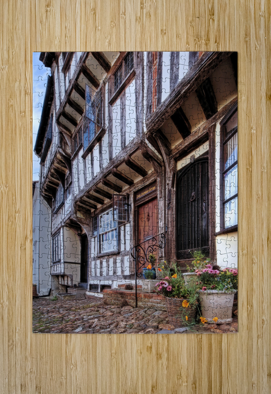 Medieval British Architecture - Dick Turpins Cottage Thaxted Gill Billington Puzzle printing