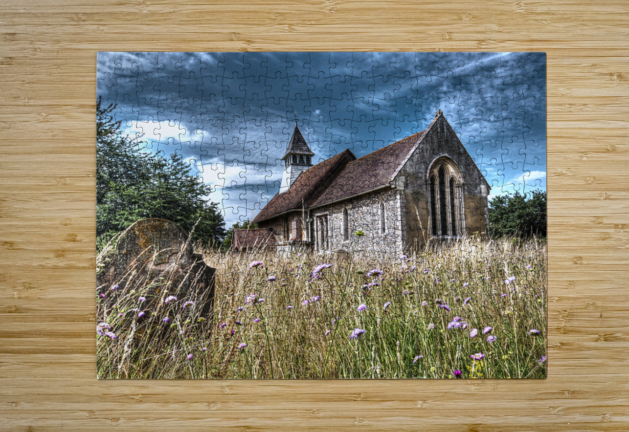 Abandoned Grave In The Churchyard Gill Billington Puzzle printing