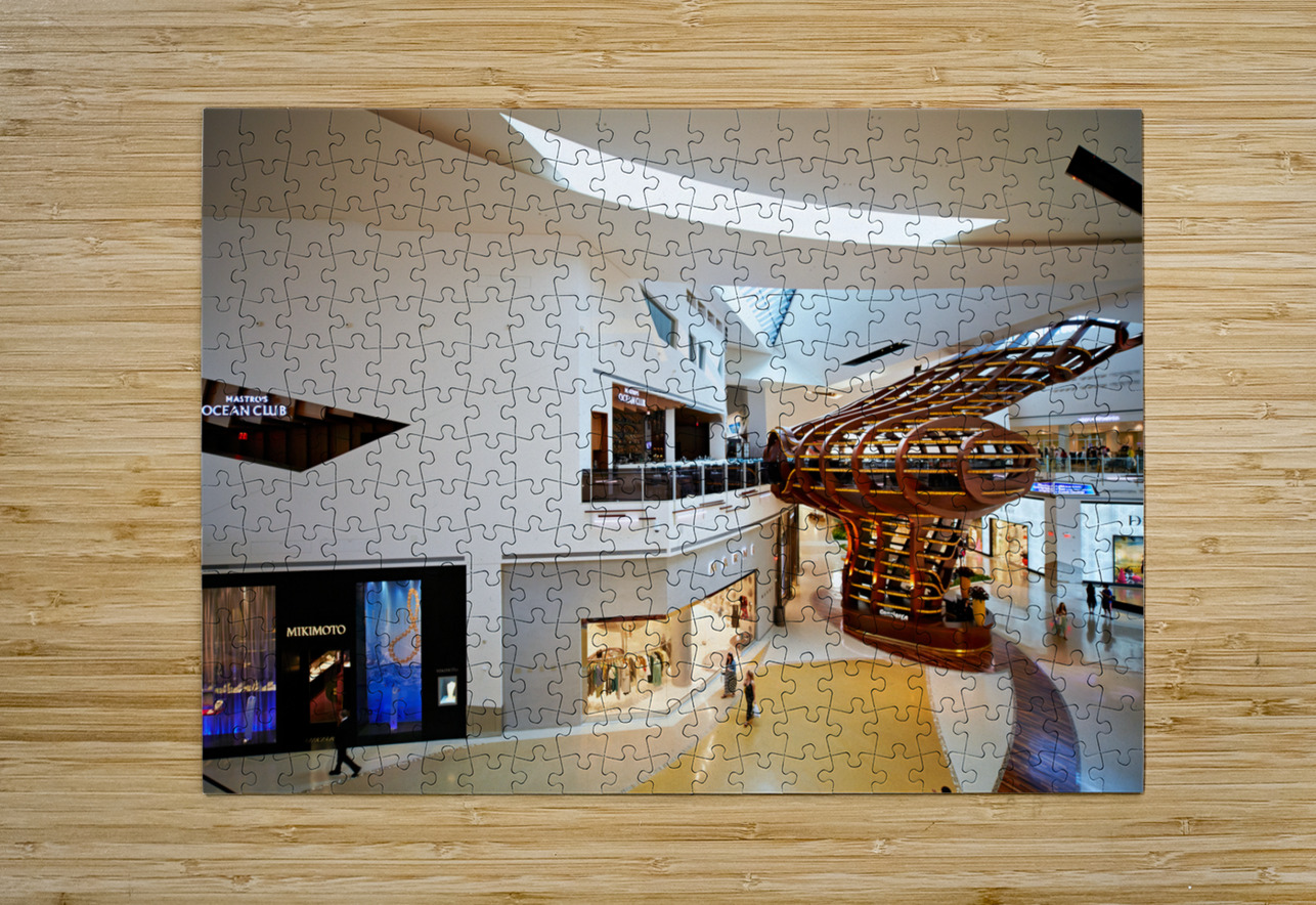 Crystals Mall City Center. Las Vegas Nevada USA Marco Brivio Puzzle printing