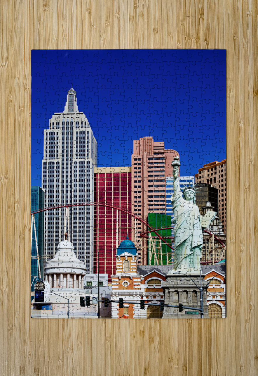 New York Hotel and Casino. Las Vegas Nevada USA Marco Brivio Puzzle printing