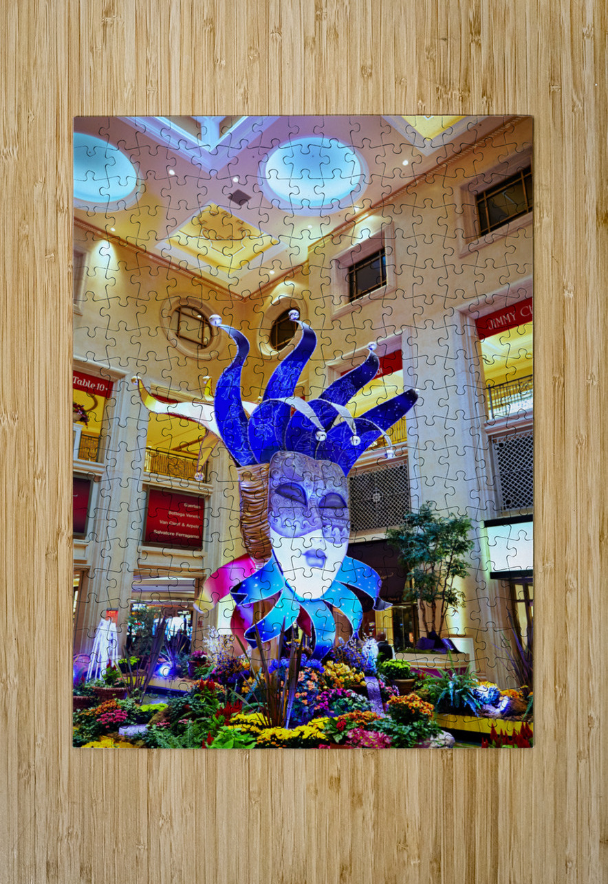 Venice Hotel Shopping Mall. Las Vegas Nevada USA Marco Brivio Puzzle printing