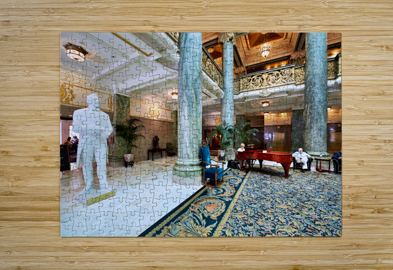 Joseph Smith memorial Building. Salt Lake City Utah USA Marco Brivio Puzzle printing