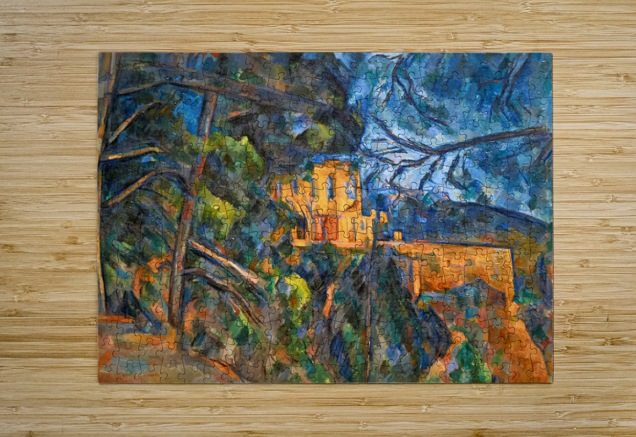 Paul Cezanne - Chateau Noir - 190004 Marco Brivio Puzzle printing