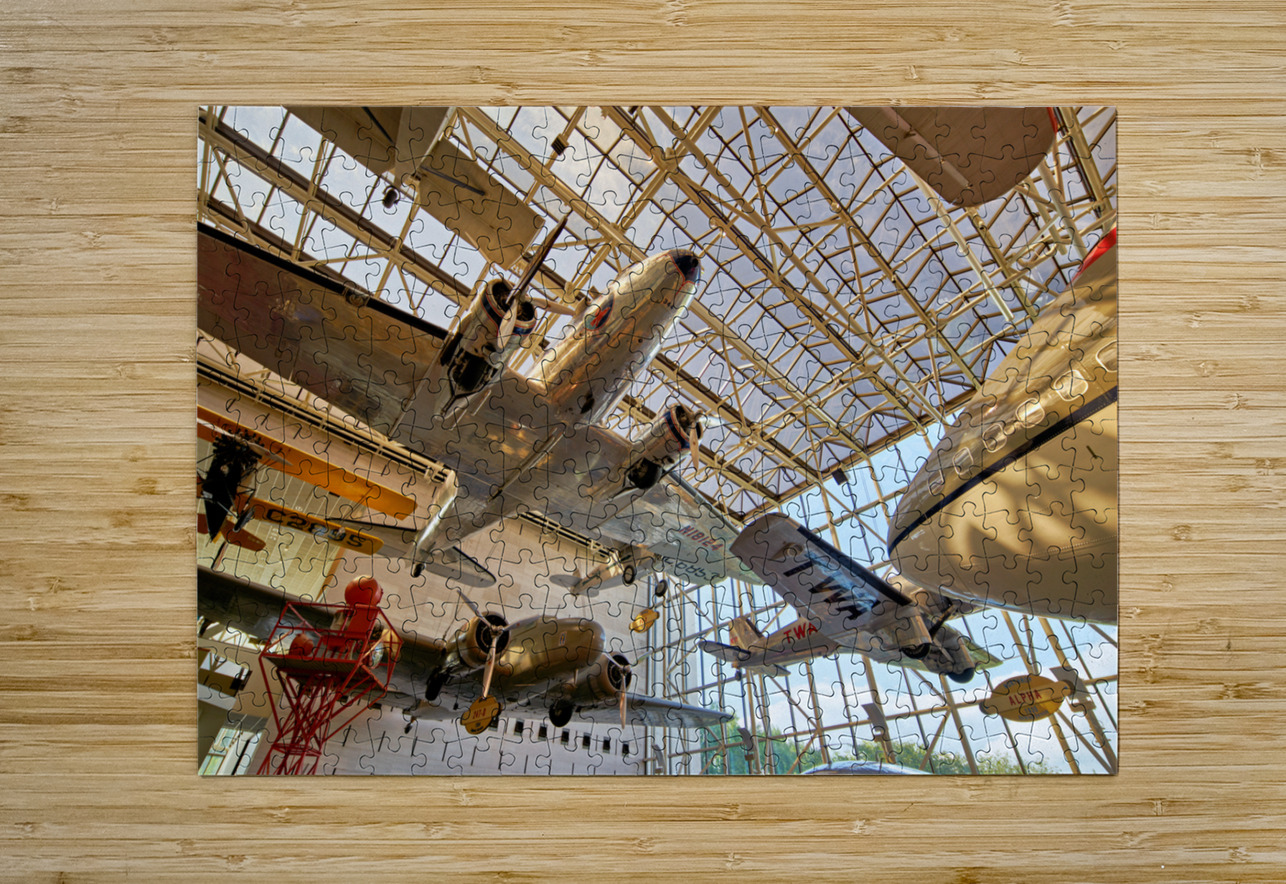 Inside the Smithsonian National Air and Space Museum. Washington D.C. Marco Brivio Puzzle printing