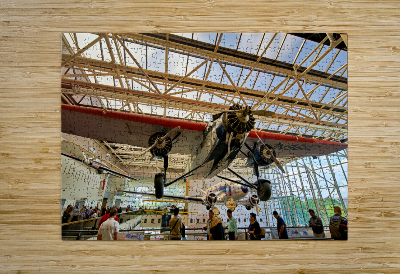 Inside the Smithsonian National Air and Space Museum. Washington D.C. Marco Brivio Puzzle printing
