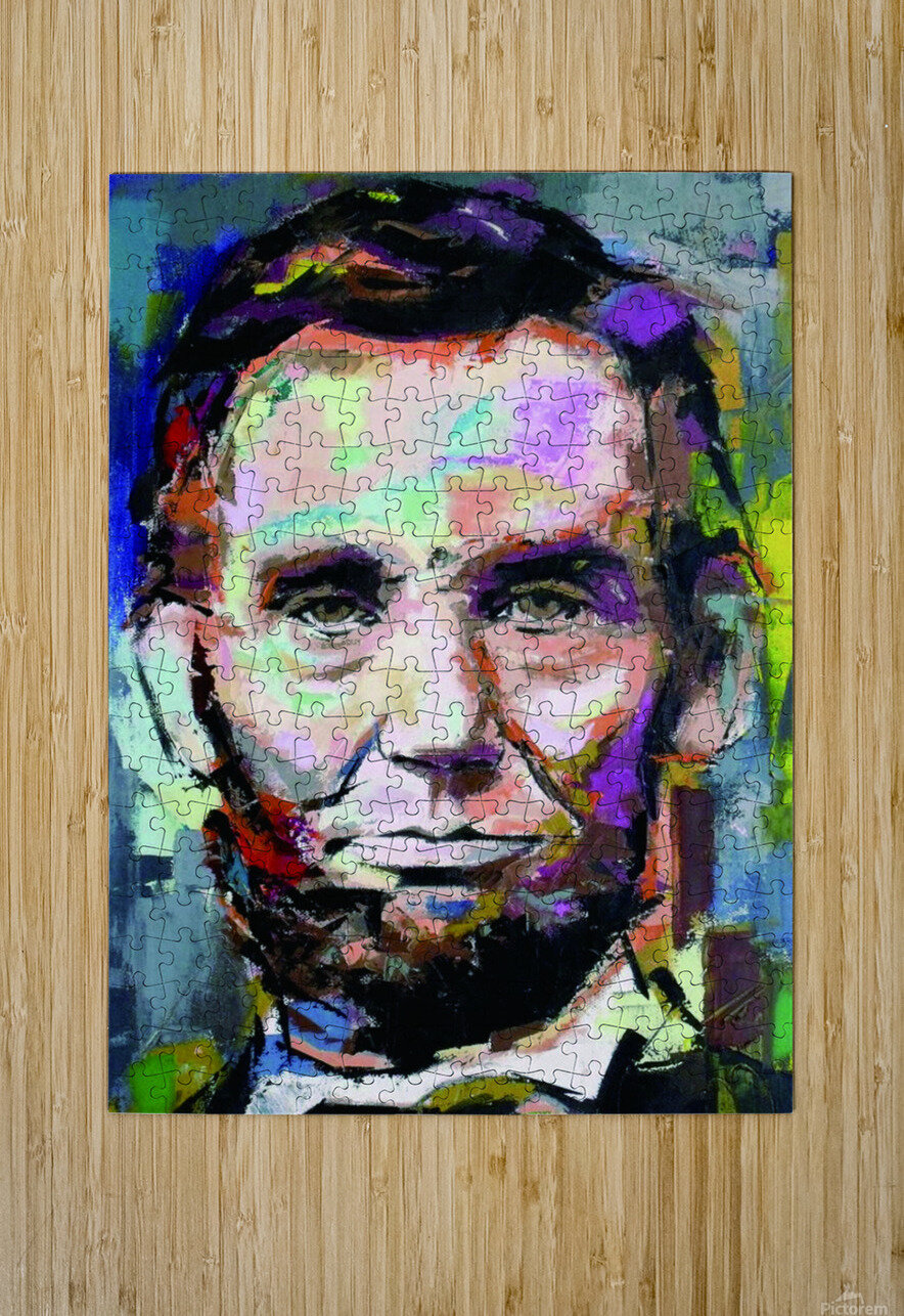 abraham lincoln Dennis Wonder Puzzle printing