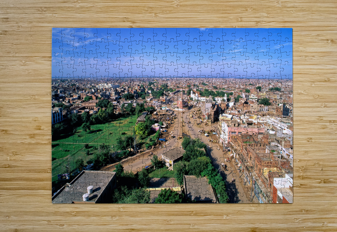 Pakistan.Lahore aerial view Marco Brivio Puzzle printing