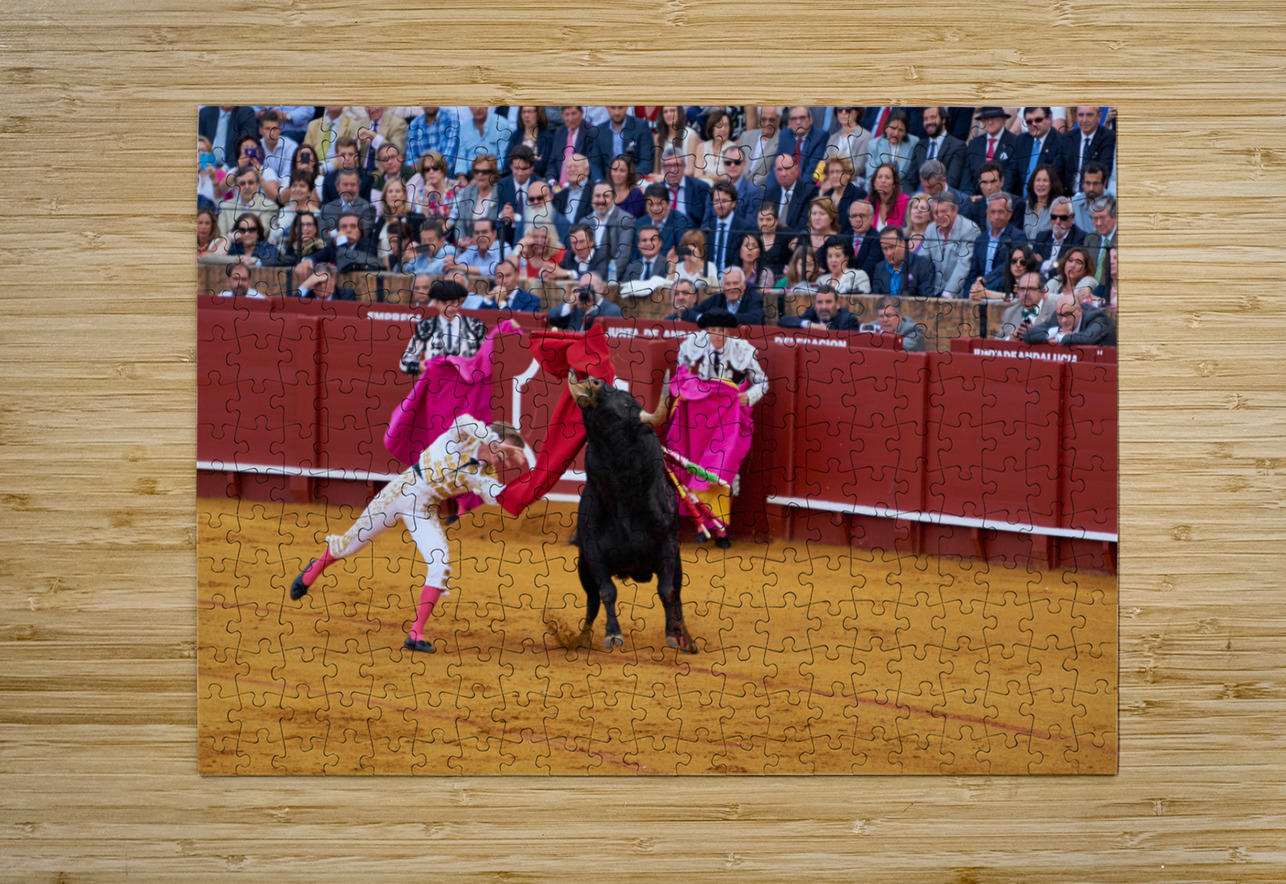 ANDALUSIA SPAIN. Bullfight in Seville Arena Marco Brivio Puzzle printing