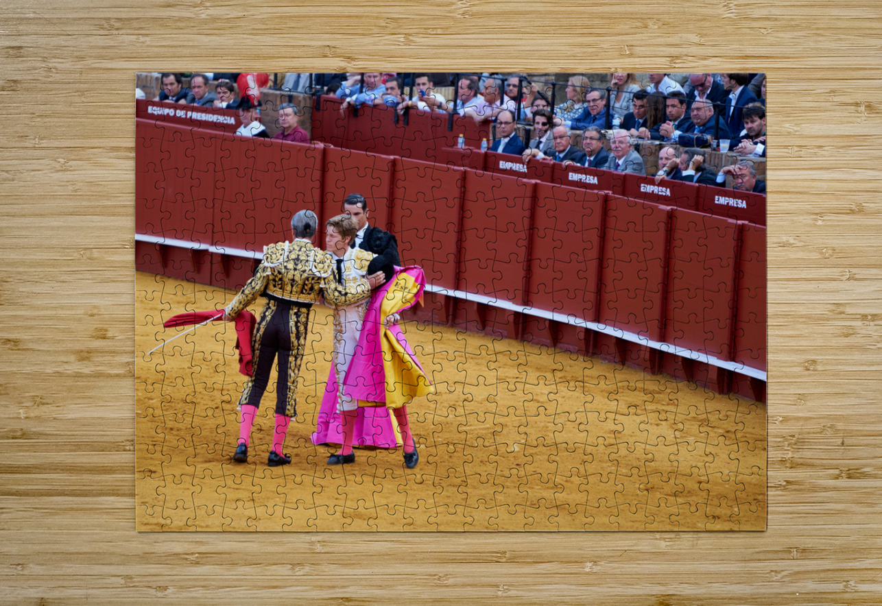 ANDALUSIA SPAIN. Bullfight in Seville Arena Marco Brivio Puzzle printing