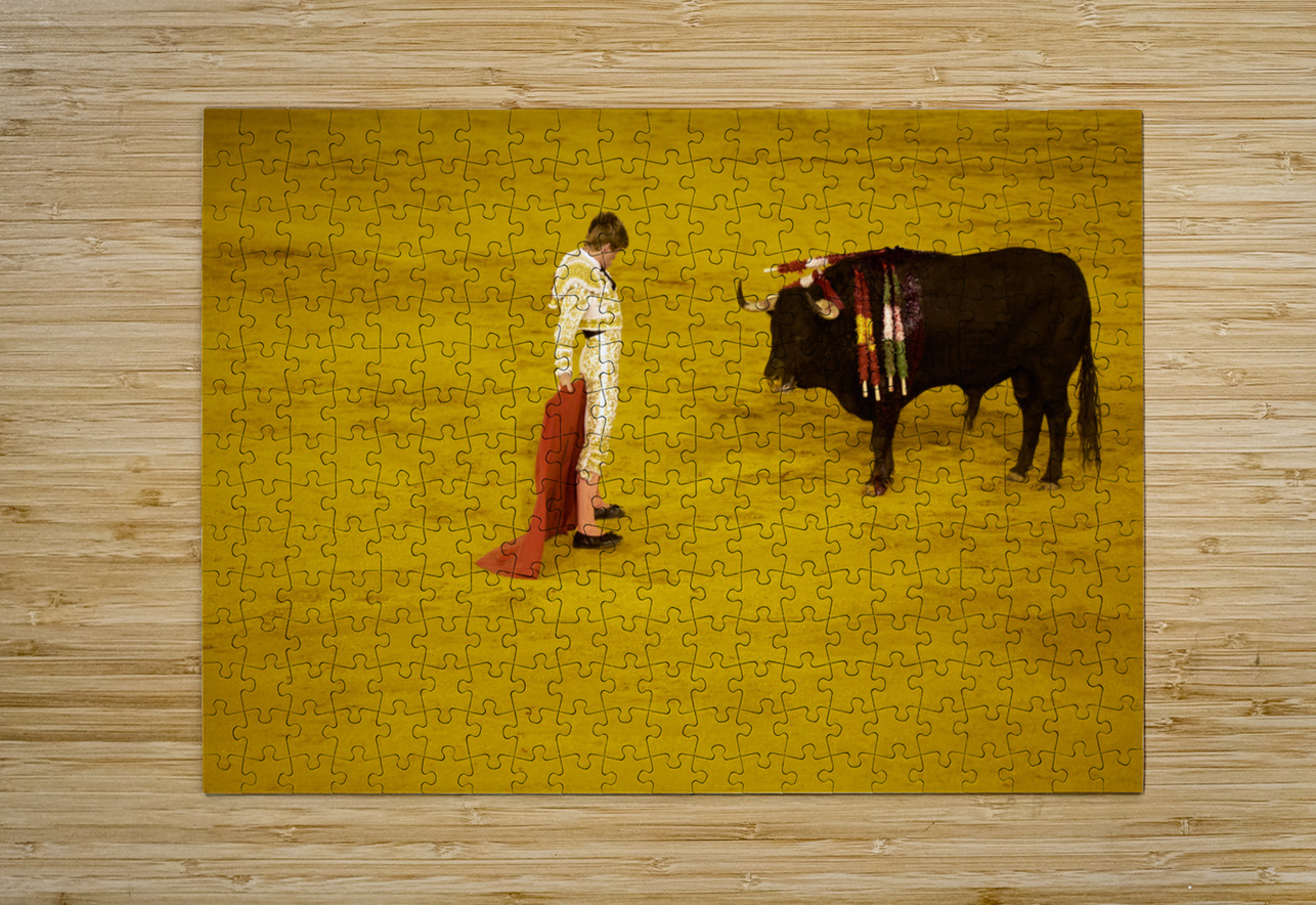 ANDALUSIA SPAIN. Bullfight in Seville Arena Marco Brivio Puzzle printing