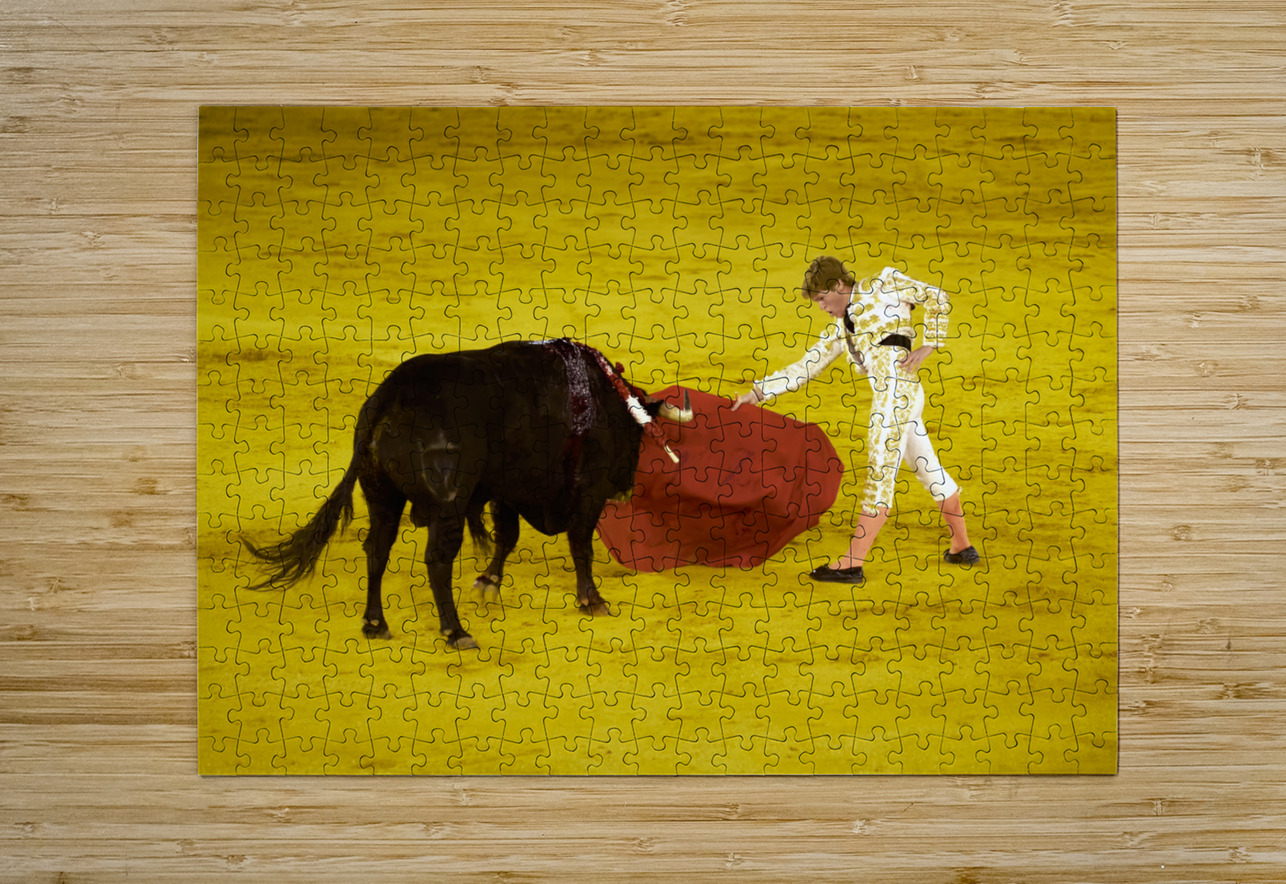 ANDALUSIA SPAIN. Bullfight in Seville Arena Marco Brivio Puzzle printing