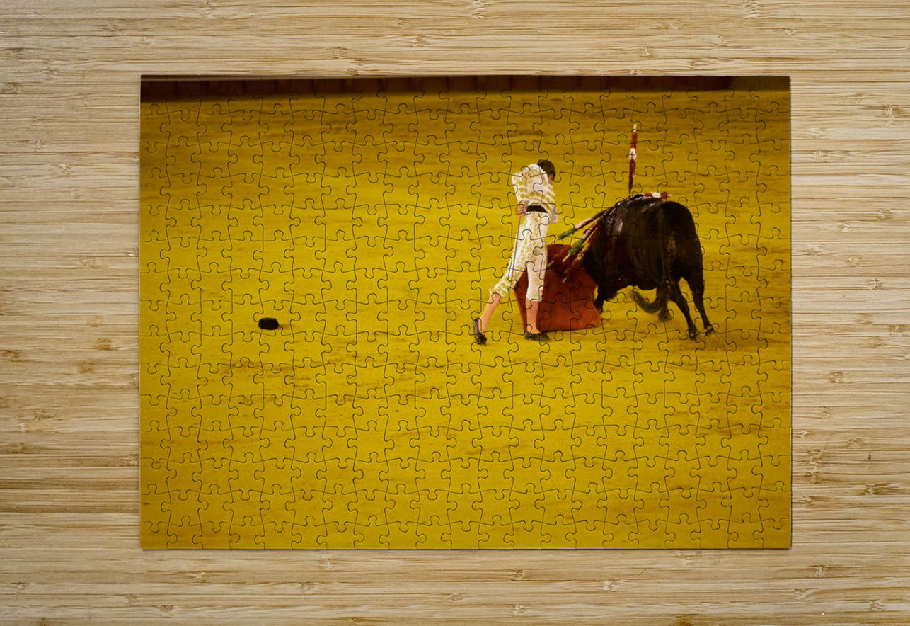ANDALUSIA SPAIN. Bullfight in Seville Arena Marco Brivio Puzzle printing