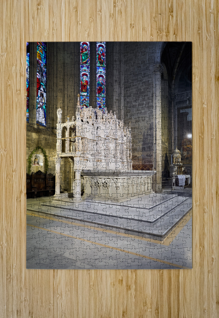 Arezzo Tuscany Italy. The Cathedral Cattedrale dei Santi Pietro e Donato Marco Brivio Puzzle printing