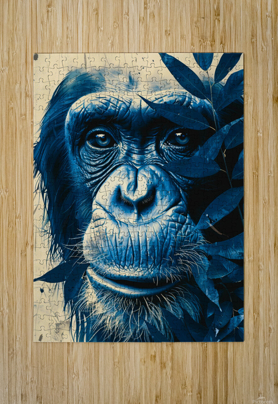 Gaze of the Primate Digiart Puzzle printing