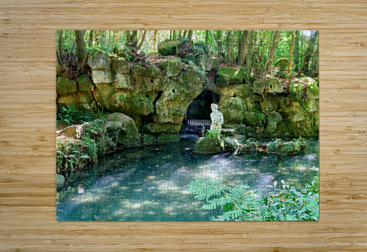 Caserta Campania Italy. The Royal Palace. The bath of Venus Marco Brivio Puzzle printing