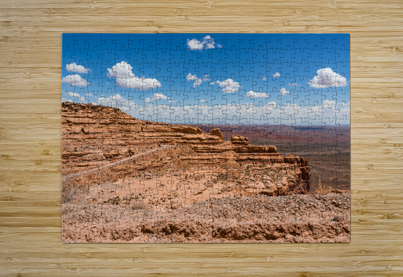 Moki Dugway Cedar Mesa Jennifer White Puzzle printing