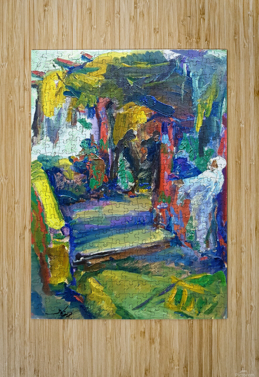 Stairs  Youssef Kamel Puzzle printing