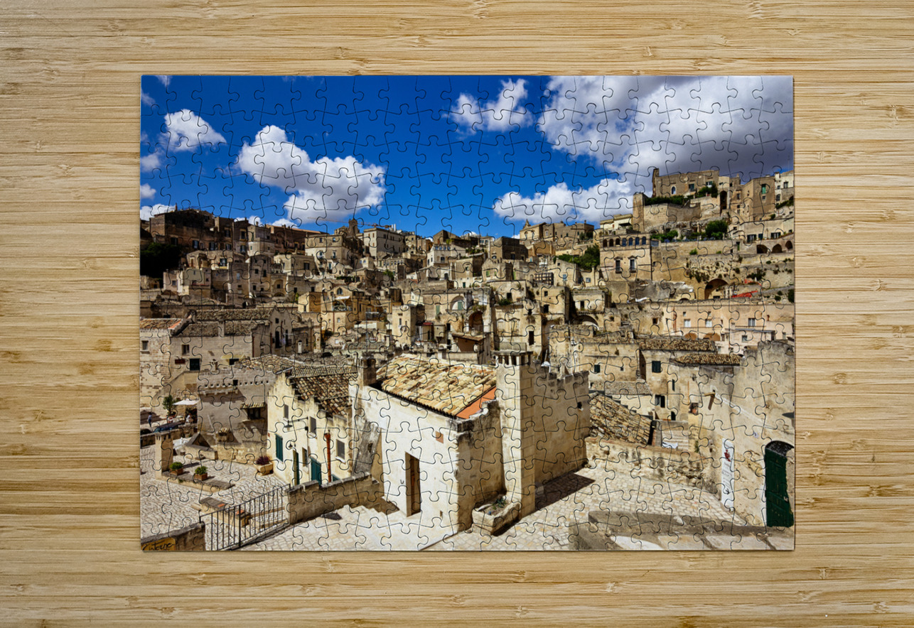 Matera Basilicata Italy. Cityscape. I sassi di Matera Marco Brivio Puzzle printing