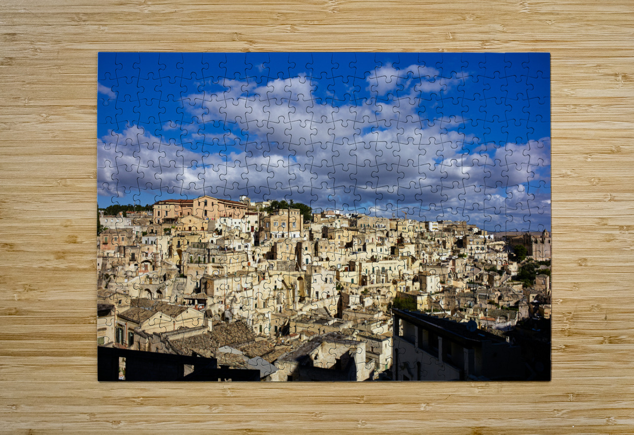 Matera Basilicata Italy. Cityscape. I sassi di Matera Marco Brivio Puzzle printing