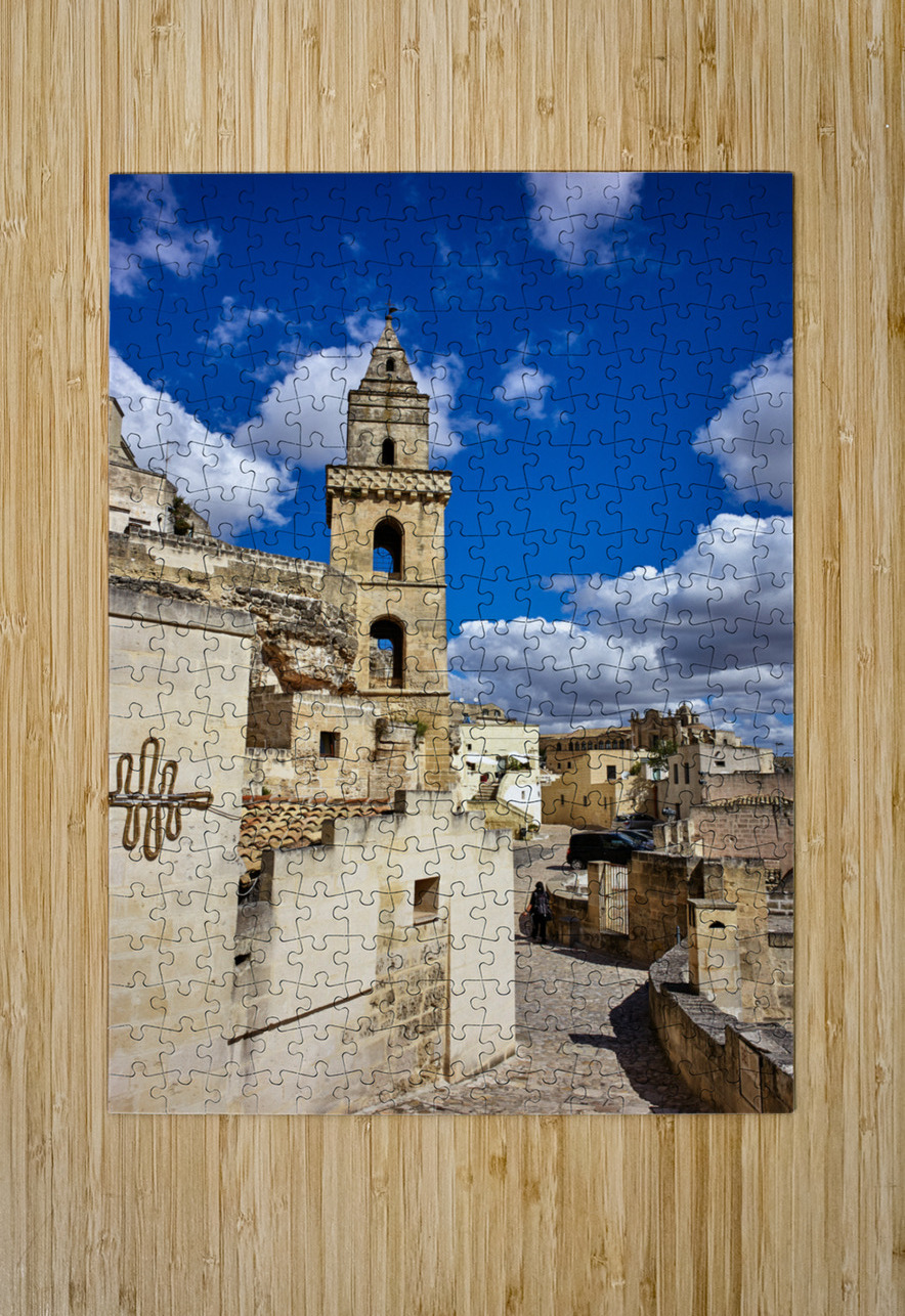 Matera Basilicata Italy. Church of Saint Peter Barisano Marco Brivio Puzzle printing